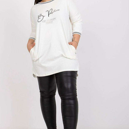 Stylish Cotton Tunic with Convenient Pockets - Très Elite