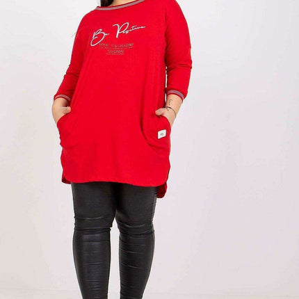 Stylish Cotton Tunic with Convenient Pockets - Très Elite