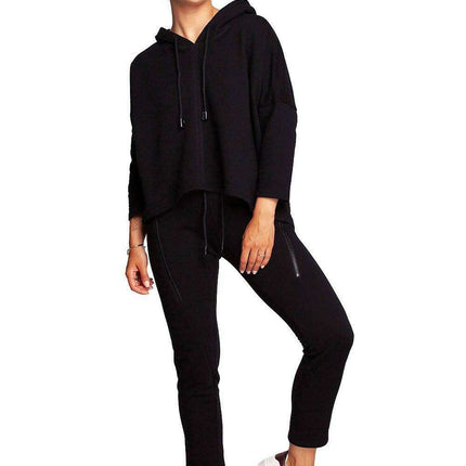 Stylish Cozy Knit Hooded Sweater by BeWear - Très Elite