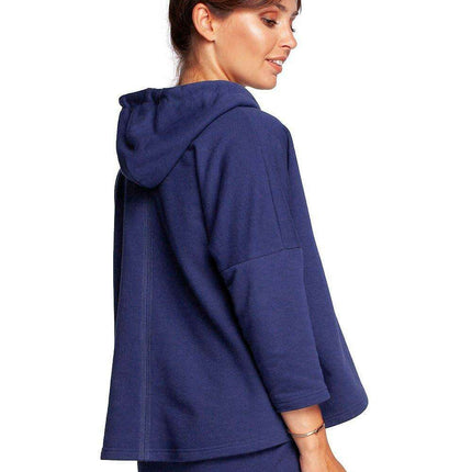 Stylish Cozy Knit Hooded Sweater by BeWear - Très Elite