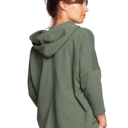 Stylish Cozy Knit Hooded Sweater by BeWear - Très Elite