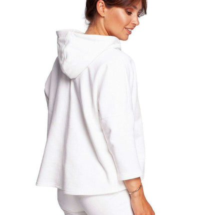 Stylish Cozy Knit Hooded Sweater by BeWear - Très Elite