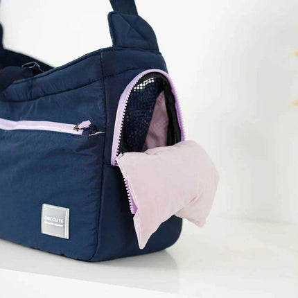 Stylish Crossbody Pet Carrier Bag for Small to Medium Dogs - Your Perfect Travel Buddy with Versatile Carrying Options - Très Elite