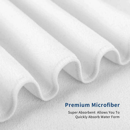 Stylish Customizable Dark Blue Nautical Microfiber Towel Set - Luxury Redefined for Every Occasion - Très Elite