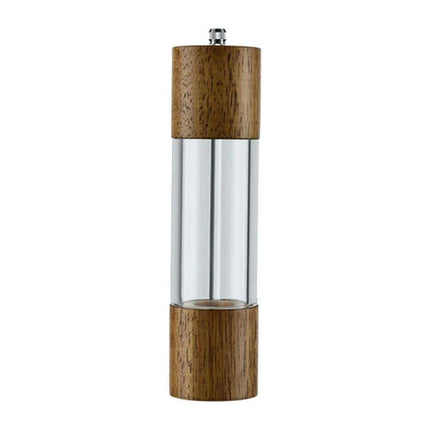 Stylish Customizable Wood Salt and Pepper Grinders - Elevate Your Cooking Experience..