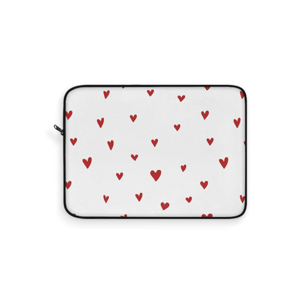 Stylish Dots: Sophisticated Laptop Case with Peekaboo Feature - Très Elite