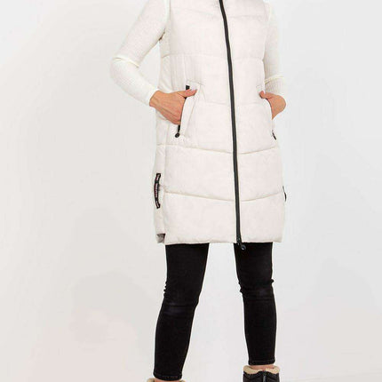 Stylish Down Quilted Hooded Vest with Zippered Pockets - Gilet NM - Cozy and Functional - Très Elite