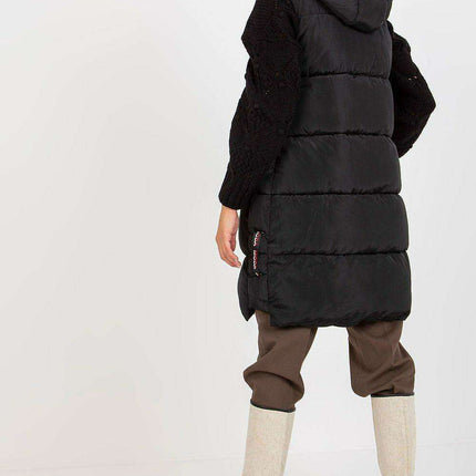Stylish Down Quilted Hooded Vest with Zippered Pockets - Gilet NM - Cozy and Functional - Très Elite