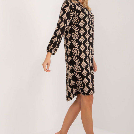 Stylish Eco-Conscious Asymmetrical Viscose Shirt Dress