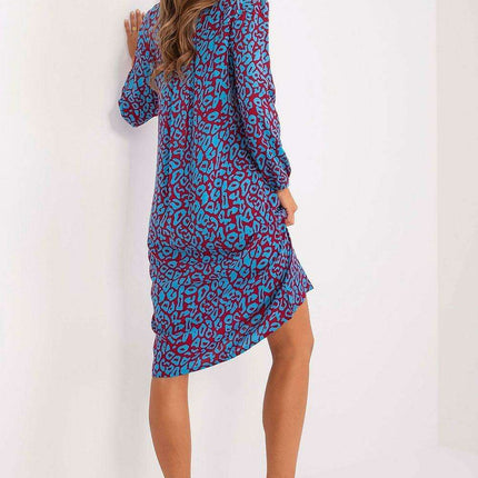 Stylish Eco-Conscious Asymmetrical Viscose Shirt Dress - Très Elite