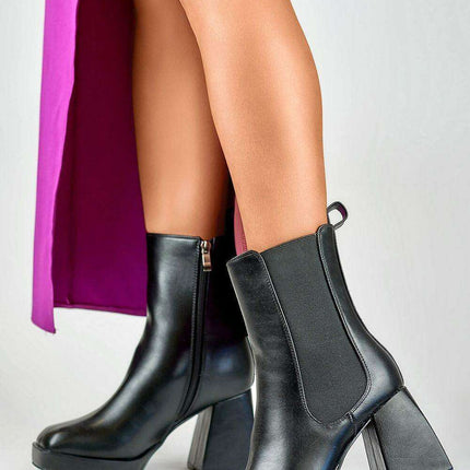 Stylish Eco-Friendly Beige Stiletto Ankle Boots - Très Elite