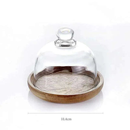Stylish Eco-Friendly Glass Storage Jars with Acacia Wood Lids for Chic Kitchen Organization - Très Elite