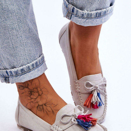 Stylish Eco-Friendly Suede Moccasins Model 181482 for Ultimate Comfort - Très Elite