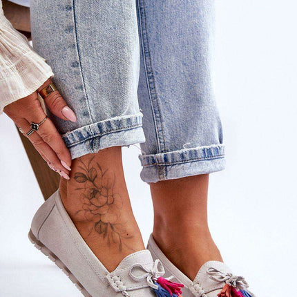 Stylish Eco-Friendly Suede Moccasins Model 181482 for Ultimate Comfort - Très Elite
