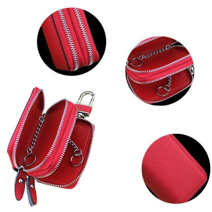 Stylish Genuine Leather Key Holder: The Perfect Blend of Elegance and Utility - Très Elite