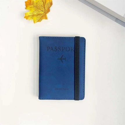 Stylish Genuine Leather RFID Passport Holder for Trendy Travelers - Très Elite