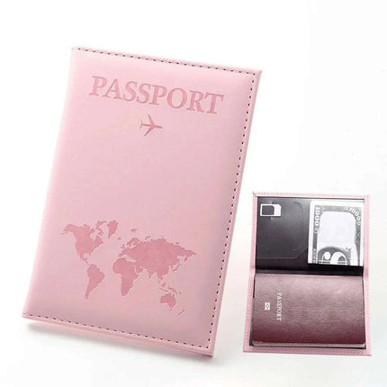 Stylish Genuine Leather RFID Passport Holder for Trendy Travelers - Très Elite