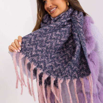 Stylish Geometric Patterned Wrap Shawl- Très Elite- Très Elite