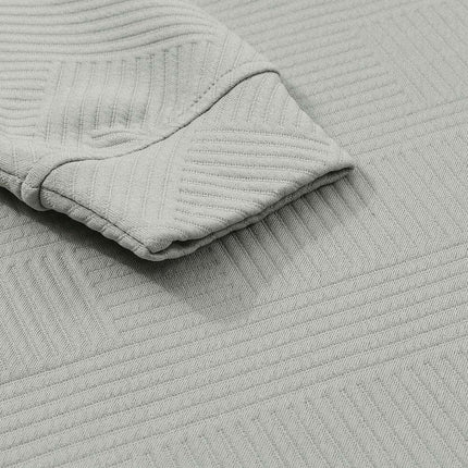 Stylish Gray Textured Lounge Set for Ultimate Relaxation - Très Elite