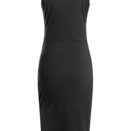 Stylish Halter Neck Mini Dress for Effortless Summer Elegance - Très Elite