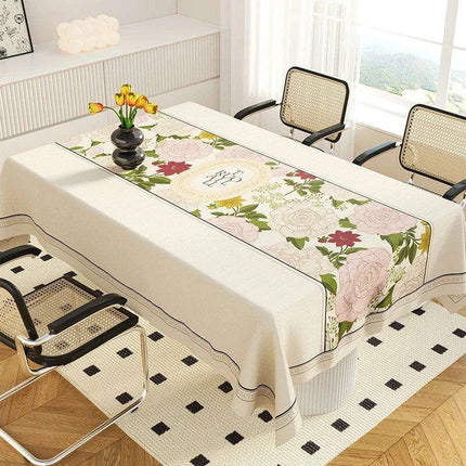 Stylish Heat-Resistant PVC Table Protector with Superior Insulation Technology- Très Elite- Très Elite