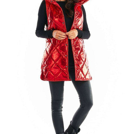 Stylish High Collar Quilted Sleeveless Vest for Women – Must-Have Autumn Layering in 4 Colors - Très Elite