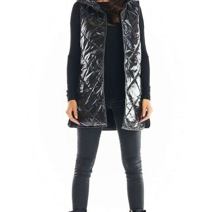 Stylish High Collar Quilted Sleeveless Vest for Women – Must-Have Autumn Layering in 4 Colors - Très Elite