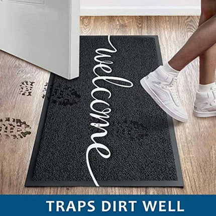 Stylish Indoor/Outdoor Doormat | Premium 30"x17.5" Elegant Welcome Mat for Home - Très Elite