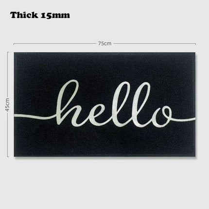 Stylish Indoor/Outdoor Doormat | Premium 30"x17.5" Elegant Welcome Mat for Home - Très Elite