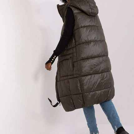 Stylish Insulated Hooded Vest for Cozy Fall and Winter Fashion - Très Elite