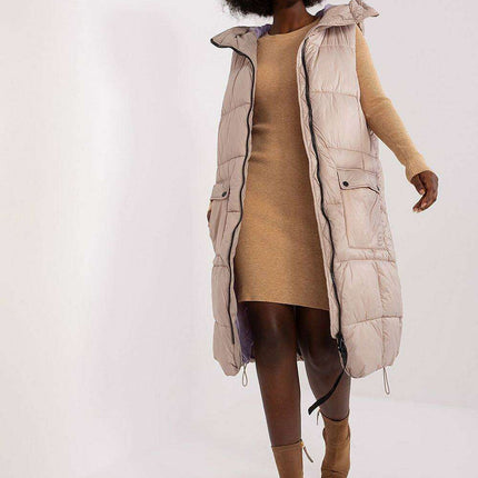 Stylish Insulated Hooded Vest for Cozy Fall and Winter Fashion - Très Elite