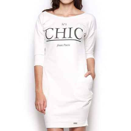 Stylish Kimono Sleeve Day Dress with Functional Pockets: Effortless Elegance for Every Occasion - Très Elite