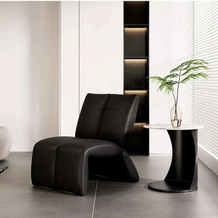 Stylish Leather Lounge Chair for Contemporary Living Areas - Très Elite