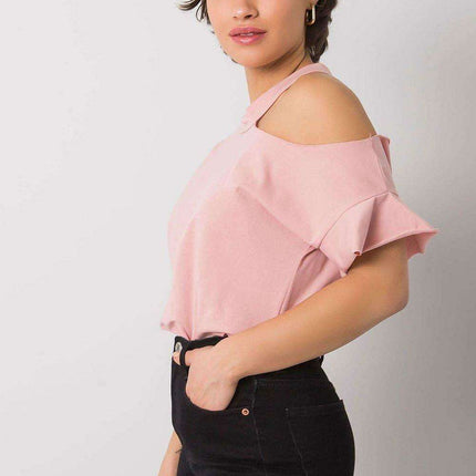 Stylish Off-Shoulder Cotton Top - Très Elite