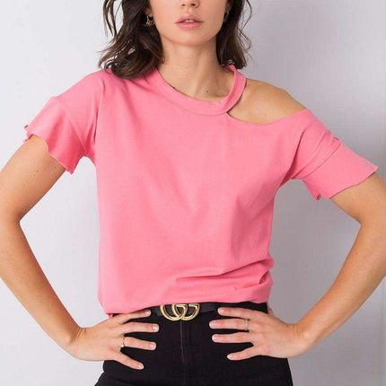 Stylish Off-Shoulder Cotton Top - Très Elite