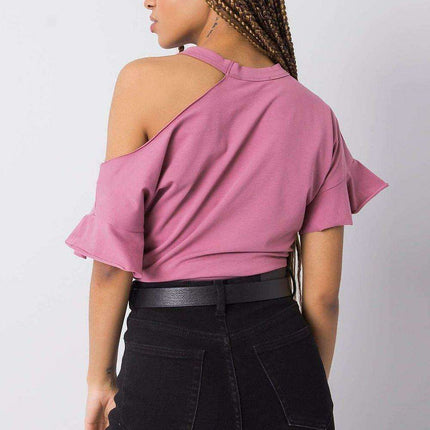 Stylish Off-Shoulder Cotton Top - Très Elite