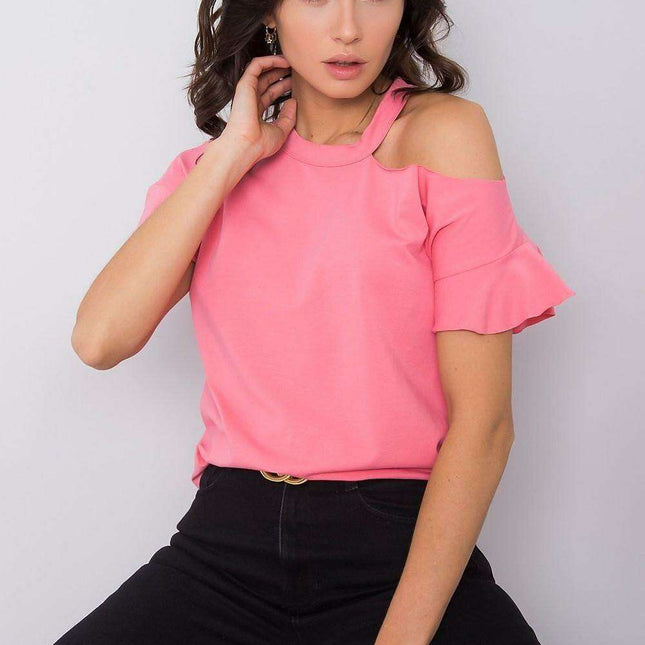 Stylish Off-Shoulder Cotton Top