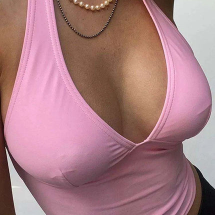 Stylish Off-Shoulder Crop Top with Sensual Open Back Design | Perfect for Night Out Glam