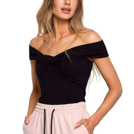 Stylish Off-Shoulder Summer Top - Très Elite