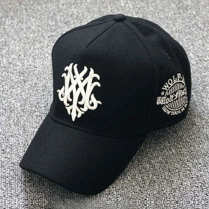 Stylish Oversized Wool Snapback Cap for Dads - Perfect Winter Outdoor Hat - Très Elite