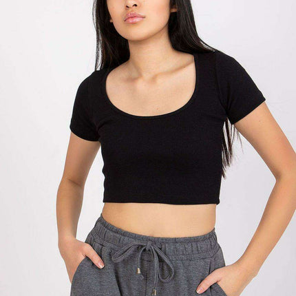 Stylish Parisian Deep V Neck Summer Tee For Women Everyday