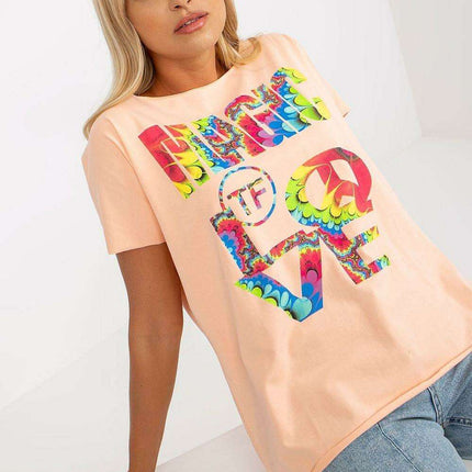 Stylish Patterned Cotton Blend Top - Très Elite