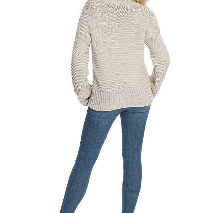 Stylish Peekaboo Knit Sweater - Très Elite