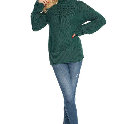 Stylish Peekaboo Knit Sweater - Très Elite