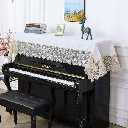 Stylish Piano Guard Cover - Protect and Beautify Your Musical Instrument | 90x220cm - Très Elite