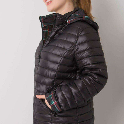 Stylish Plus Size Reversible Winter Hooded Jacket - Très Elite