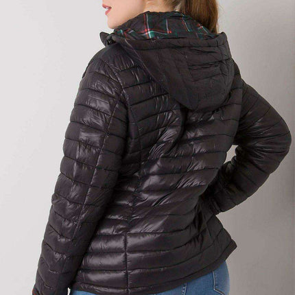 Stylish Plus Size Reversible Winter Hooded Jacket - Très Elite