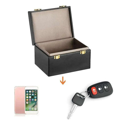Stylish RFID Shielding Car Key Signal Blocker Storage Box..