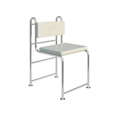 Stylish Retro Stainless Steel Lounge Chair - Très Elite