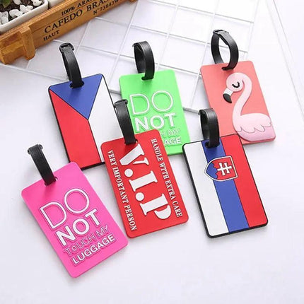 Stylish Silicone Gel Luggage Tags: Elevate Your Travel Experience - Très Elite